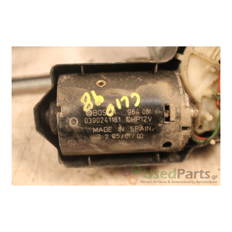 RENAULT- CLIO- Μοτέρ υαλοκαθαριστήρων--ΜΕ ΜΠΡΑΤΣΑ-1998