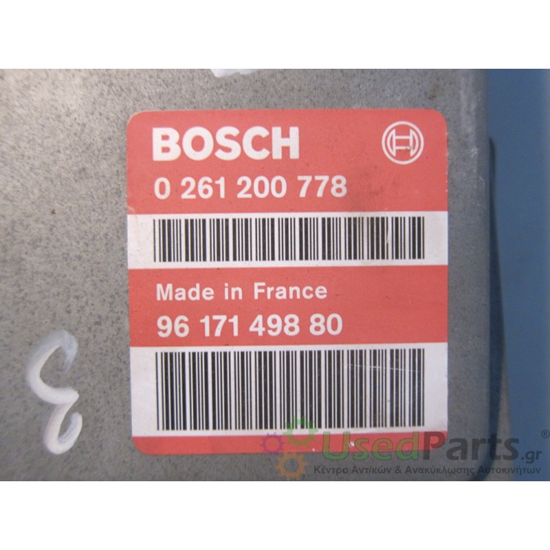 PEUGEOT- 306 - Εγκέφαλος---ΕΤΟΣ: