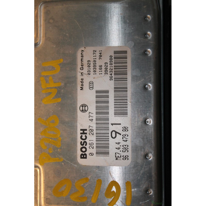 PEUGEOT- 206 - Εγκέφαλος--NFU-ΕΤΟΣ:2004