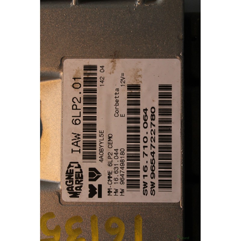 PEUGEOT- 307 - Εγκέφαλος--KFU 16V -ΕΤΟΣ:2004