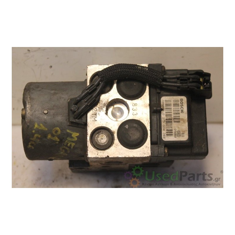 RENAULT- MEGANE - Μονάδα ABS---ΕΤΟΣ:2001 Μεταχειρισμένα ανταλλακτικά αυτοκινήτων www.usedparts.gr--- Απόσυρση αυτοκινήτων - αγορ
