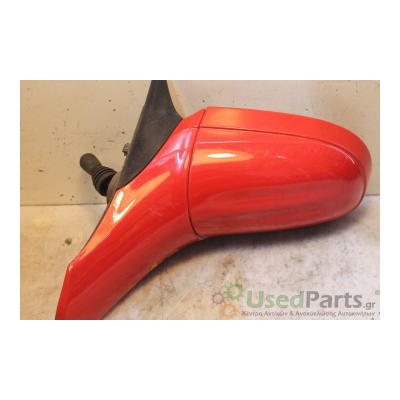 OPEL- CORSA - Καθρέπτης-Αριστερά-CORSA B  ΜΗΧΑΝΙΚΟΣ ΚΟΚΚΙΝΟΣ-ΕΤΟΣ: Μεταχειρισμένα ανταλλακτικά αυτοκινήτων www.usedparts.gr--- Α