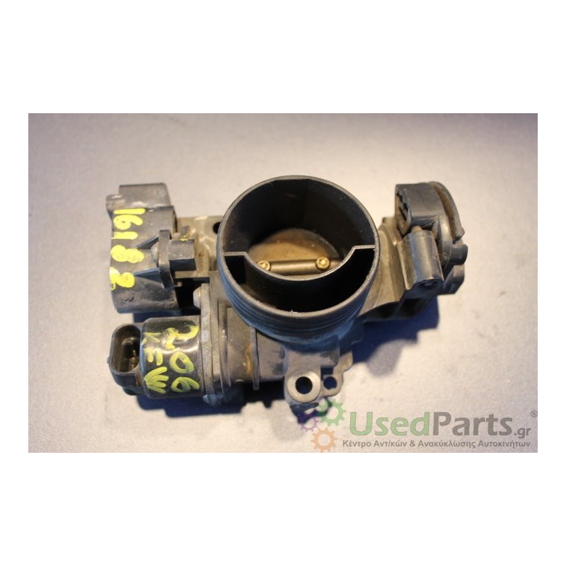 PEUGEOT- 206 - Πεταλούδα Γκαζιού--KFW 0012037A4  1752A0342 -ΕΤΟΣ:2000. Μεταχειρισμένα ανταλλακτικά αυτοκινήτων www.usedparts.gr-