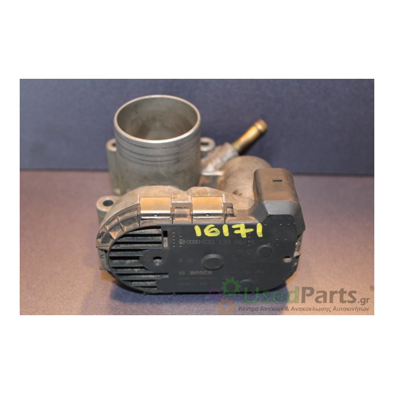 VW- POLO - Πεταλούδα Γκαζιού--030133062A 0280750049-ΕΤΟΣ:2000. Μεταχειρισμένα ανταλλακτικά αυτοκινήτων www.usedparts.gr--- Απόσυ