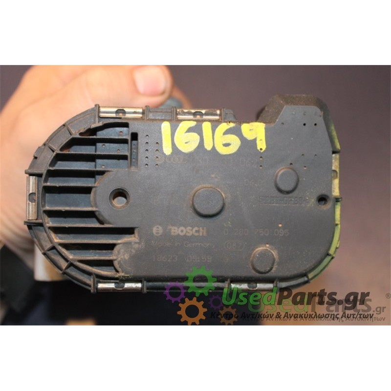 VW- CADDY - Πεταλούδα Γκαζιού--AUD 0280750095 030133062C-ΕΤΟΣ:1998. Μεταχειρισμένα ανταλλακτικά αυτοκινήτων www.usedparts.gr---