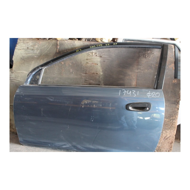 HONDA- CIVIC - Πόρτα-Αριστερά-EP2 2ΠΟΡΤΟ  ΜΕΤΑΛΛΟ-ΕΤΟΣ:2003 Μεταχειρισμένα ανταλλακτικά αυτοκινήτων www.usedparts.gr--- Απόσυρση