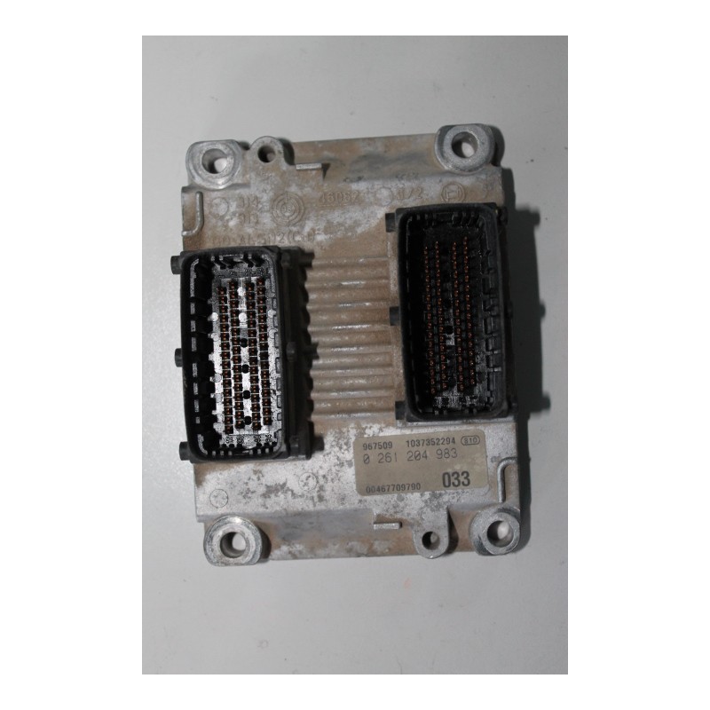 FIAT- PUNTO - Εγκέφαλος--188A5000 0261204983 967509 1037352294-ΕΤΟΣ:2002. Μεταχειρισμένα ανταλλακτικά αυτοκινήτων www.usedparts.