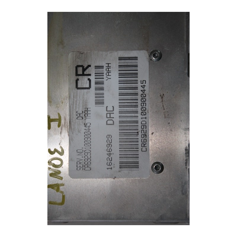 DAEWOO- LANOS - Εγκέφαλος--CR6929D100900445 CR 16246929-ΕΤΟΣ:1998. Μεταχειρισμένα ανταλλακτικά αυτοκινήτων www.usedparts.gr--- Α