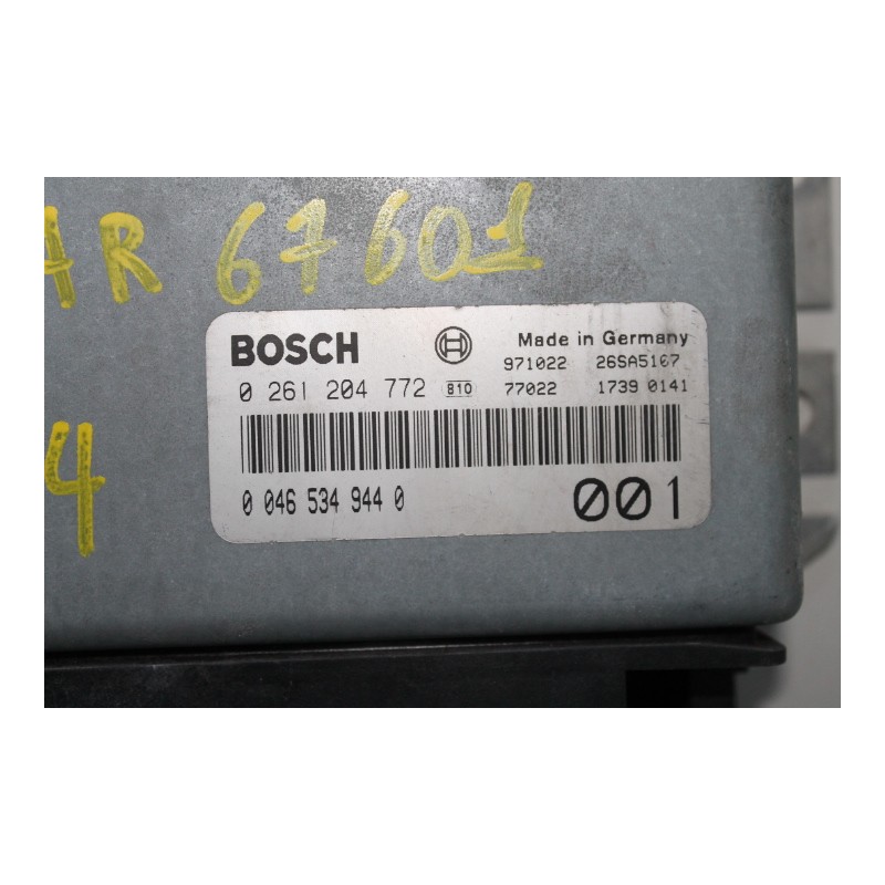 ALFA ROMEO- 156 - Εγκέφαλος--0261204772-ΕΤΟΣ:1999. Μεταχειρισμένα ανταλλακτικά αυτοκινήτων www.usedparts.gr--- Απόσυρση αυτοκινή