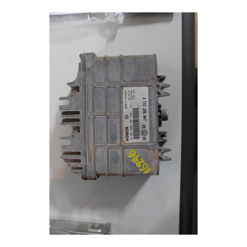 VW- GOLF - Εγκέφαλος--0261203707/708 1H0907311P-ΕΤΟΣ:1996. Μεταχειρισμένα ανταλλακτικά αυτοκινήτων www.usedparts.gr--- Απόσυρση