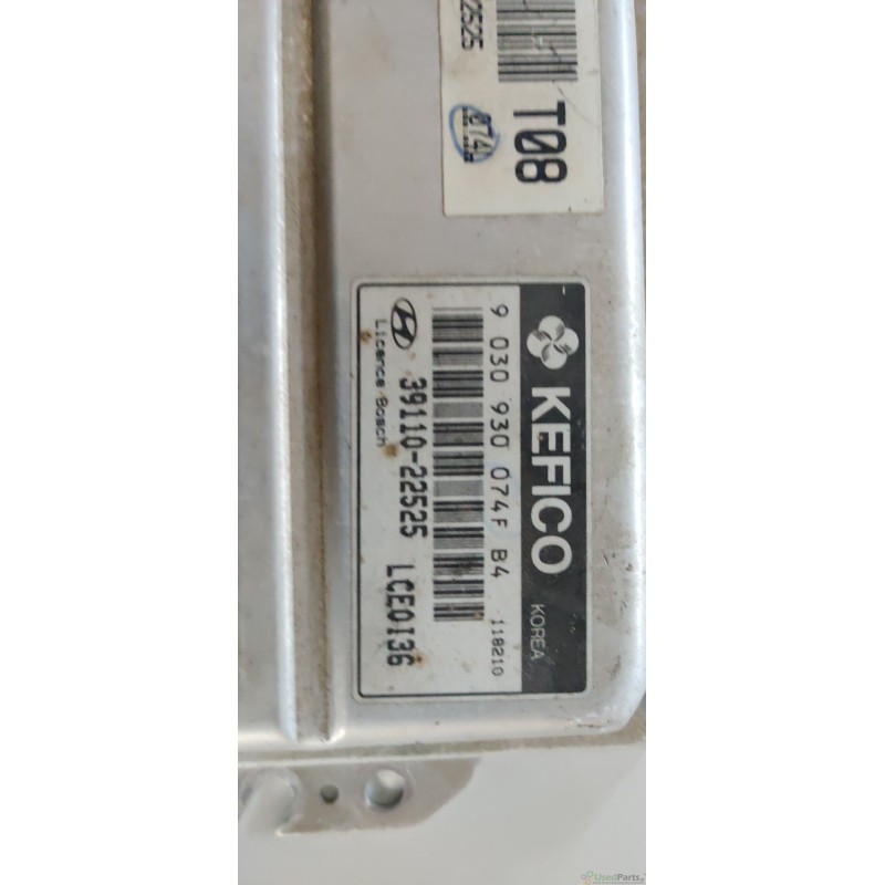 HYUNDAI - ACCENT - Εγκέφαλος ECU - 5ΠΟΡΤΟ - ΘΕΣΗ:  - ΕΤΟΣ: 2000 - ΚΩΔ.ΚΑΤ/ΣΤΗ: 39100-22525 T08 9030930074FB4.Μεταχειρισμένα αντα