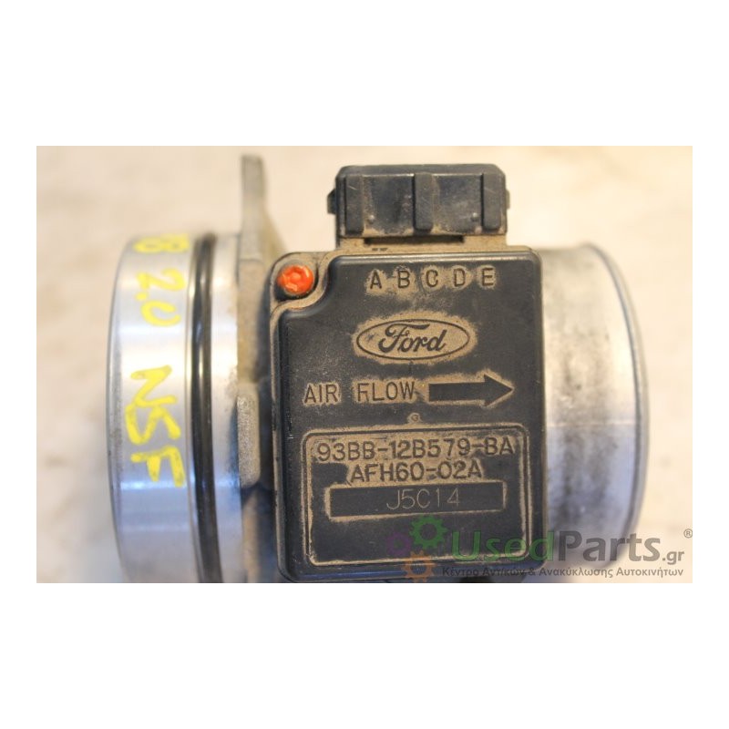 FORD- TRANSIT - Μετρητής μάζας αέρα--2.0CC NSF-ΕΤΟΣ:1998 Μεταχειρισμένα ανταλλακτικά αυτοκινήτων www.usedparts.gr--- Απόσυρση αυ