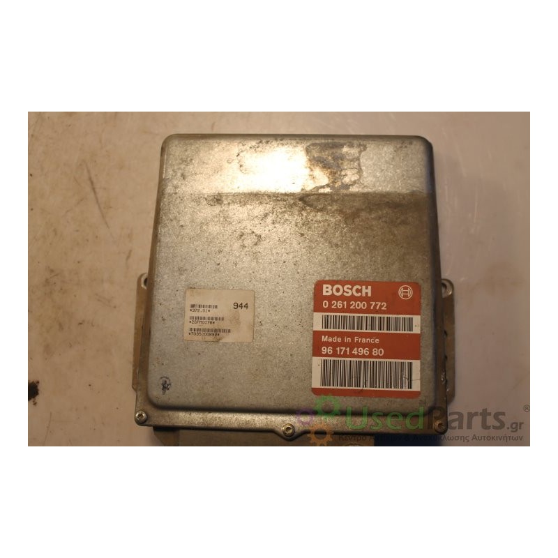 PEUGEOT- 106 - Εγκέφαλος--106 I-ΕΤΟΣ: Μεταχειρισμένα ανταλλακτικά αυτοκινήτων www.usedparts.gr--- Απόσυρση αυτοκινήτων - αγορά τ