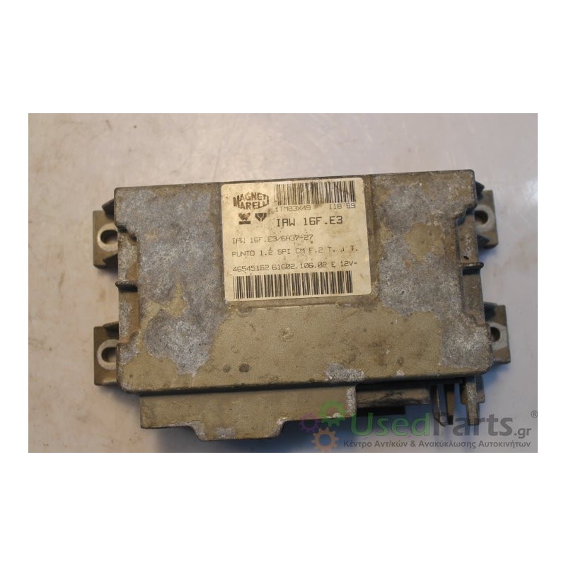 FIAT- PUNTO - Εγκέφαλος--PUNTO I  176B4000-ΕΤΟΣ: Μεταχειρισμένα ανταλλακτικά αυτοκινήτων www.usedparts.gr--- Απόσυρση αυτοκινήτω