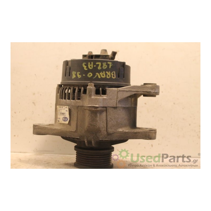 FIAT- BRAVO - Δυναμό--182A3000  65A-ΕΤΟΣ:1998 Μεταχειρισμένα ανταλλακτικά αυτοκινήτων www.usedparts.gr--- Απόσυρση αυτοκινήτων -