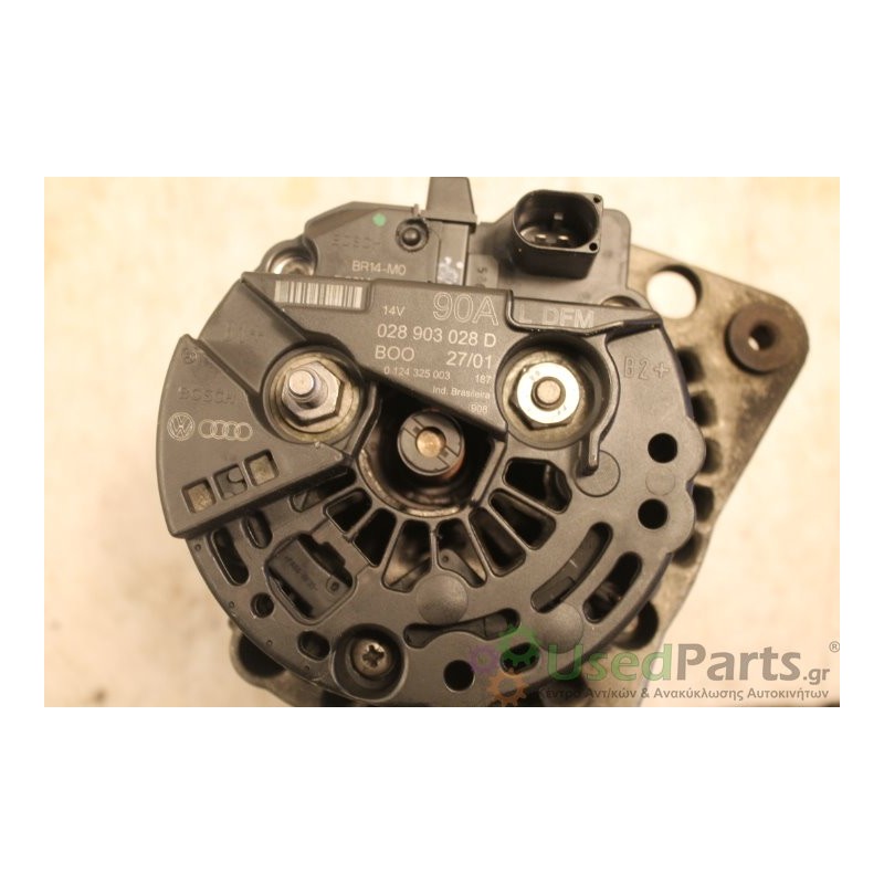 VW- GOLF - Δυναμό--GOLF 4   AXP  90A-ΕΤΟΣ: Μεταχειρισμένα ανταλλακτικά αυτοκινήτων www.usedparts.gr--- Απόσυρση αυτοκινήτων - αγ