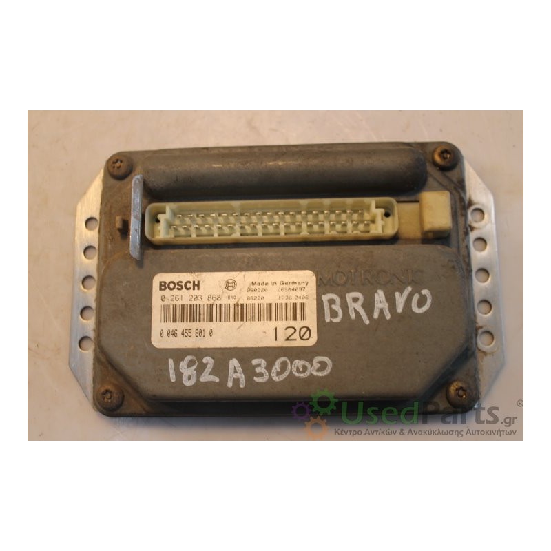 FIAT- BRAVO - Εγκέφαλος---ΕΤΟΣ: Μεταχειρισμένα ανταλλακτικά αυτοκινήτων www.usedparts.gr--- Απόσυρση αυτοκινήτων - αγορά τρακαρι