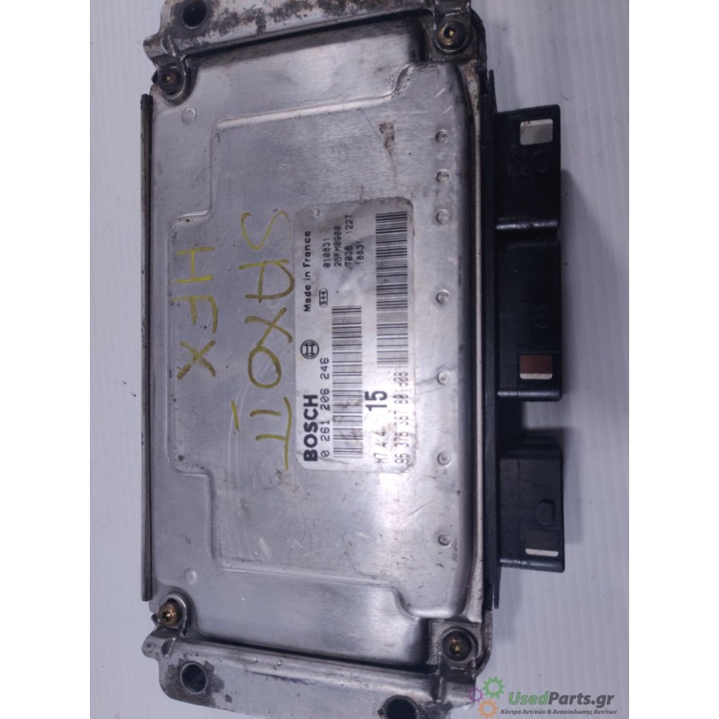 CITROEN - SAXO - Εγκέφαλος ECU - 2ΠΟΡΤΟ - ΕΤΟΣ: 2002 - ΚΩΔ.ΚΑΤ/ΣΤΗ: 0261206246 M744 15 9637838780id08.Μεταχειρισμένα ανταλλακτικ