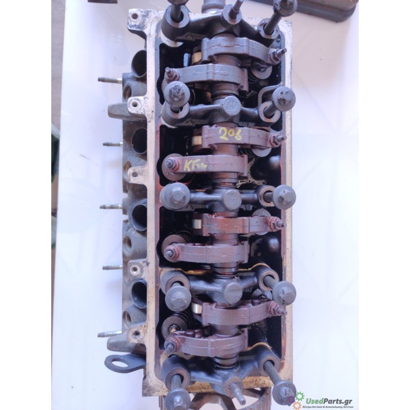 PEUGEOT - 206 - Καπάκι μοτέρ / Κεφαλλάρι - ΚΩΔΙΚΟΣ ΜΗΧΑΝΗΣ: KFW - ΚΥΒΙΚΑ: 1400 - ΕΤΟΣ: 2002 - ΚΩΔ.ΚΑΤ/ΣΤΗ: KFW.Μεταχειρισμένα αν