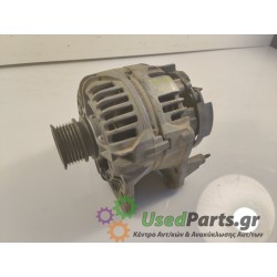 VW - POLO - Δυναμό - 5ΠΟΡΤΟ - ΕΤΟΣ: 2001 - ΚΩΔ.ΚΑΤ/ΣΤΗ: 037903025M 90A.Μεταχειρισμένα ανταλλακτικά αυτοκινήτων www.usedparts.gr.