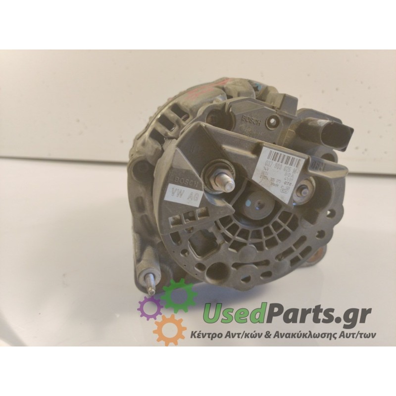 SEAT - IBIZA - Δυναμό - 2ΠΟΡΤΟ - ΕΤΟΣ: 2006 - ΚΩΔ.ΚΑΤ/ΣΤΗ: 037903025M 90A.Μεταχειρισμένα ανταλλακτικά αυτοκινήτων www.usedparts.