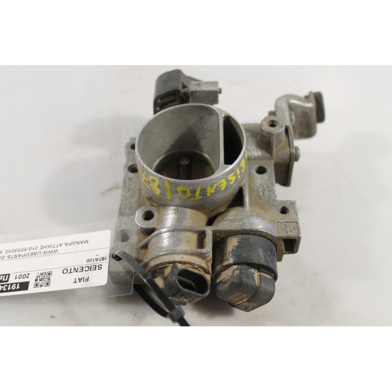 FIAT - SEICENTO - Πεταλούδα γκαζιού - ΚΩΔΙΚΟΣ ΜΗΧΑΝΗΣ: 187A1000 - ΚΥΒΙΚΑ:  - ΕΤΟΣ: 2001 - ΚΩΔ.ΚΑΤ/ΣΤΗ: PBT6F30 IBO100.Μεταχειρισ