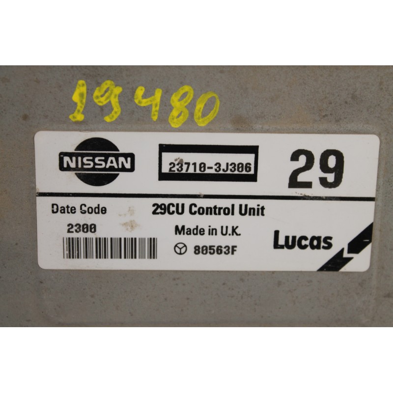 NISSAN - PRIMERA  - Εγκέφαλος ECU -  - ΕΤΟΣ: 1999 - ΚΩΔ.ΚΑΤ/ΣΤΗ: 237103J306.Μεταχειρισμένα ανταλλακτικά αυτοκινήτων www.usedpart