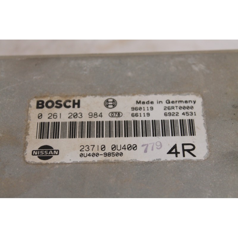 NISSAN - MICRA - Εγκέφαλος ECU -  - ΕΤΟΣ: 1998 - ΚΩΔ.ΚΑΤ/ΣΤΗ: 0261203984  237100U400.Μεταχειρισμένα ανταλλακτικά αυτοκινήτων www