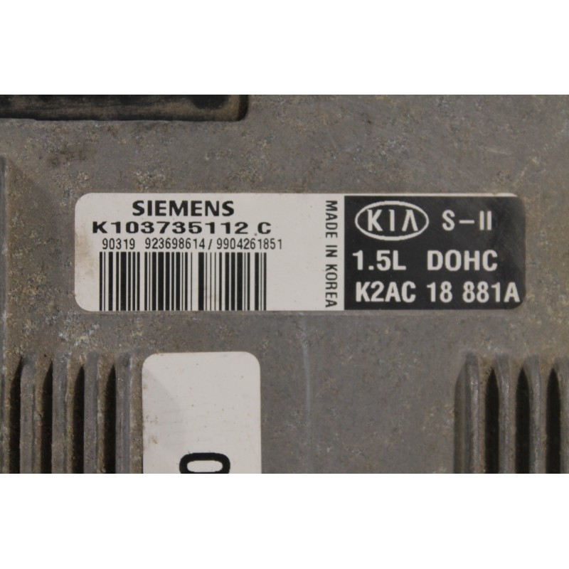 KIA - SHUMA - Εγκέφαλος ECU -  - ΕΤΟΣ: 1998 - ΚΩΔ.ΚΑΤ/ΣΤΗ: K103735112C.Μεταχειρισμένα ανταλλακτικά αυτοκινήτων www.usedparts.gr.
