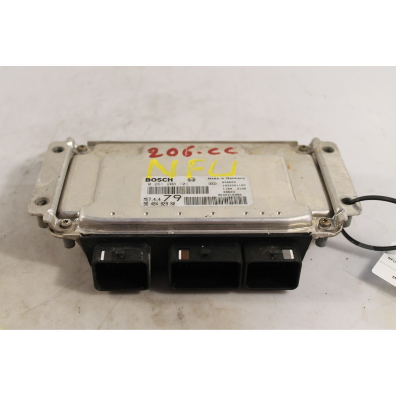 PEUGEOT - 206 - Εγκέφαλος ECU -  - ΕΤΟΣ: 2000 - ΚΩΔ.ΚΑΤ/ΣΤΗ: 0261208101  9648482980.Μεταχειρισμένα ανταλλακτικά αυτοκινήτων www.