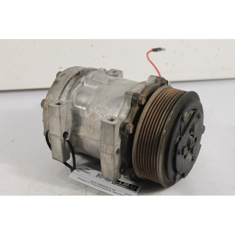 VW - PASSAT - Κομπρεσέρ AC -  - ΕΤΟΣ: 1995 - ΚΩΔ.ΚΑΤ/ΣΤΗ: 1312905134  SD7H13.Μεταχειρισμένα ανταλλακτικά αυτοκινήτων www.usedpar