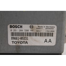 TOYOTA - AVENSIS - Εγκέφαλος ECU -  - ΕΤΟΣ: 1998 - ΚΩΔ.ΚΑΤ/ΣΤΗ: 0261204580  8966105231.Μεταχειρισμένα ανταλλακτικά αυτοκινήτων w