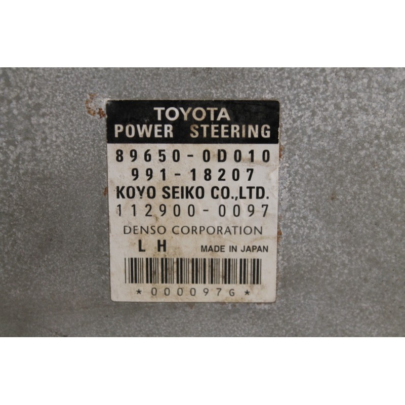TOYOTA - YARIS - Εγκέφαλος ECU -  - ΕΤΟΣ: 2001 - ΚΩΔ.ΚΑΤ/ΣΤΗ: 896500D010  99118207  1129000097.Μεταχειρισμένα ανταλλακτικά αυτοκ