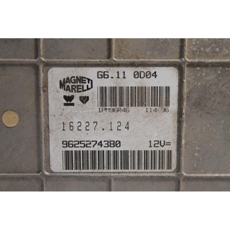 CITROEN - AX - Εγκέφαλος ECU -  - ΕΤΟΣ: 1995 - ΚΩΔ.ΚΑΤ/ΣΤΗ: 16227124  9625274380.Μεταχειρισμένα ανταλλακτικά αυτοκινήτων www.use