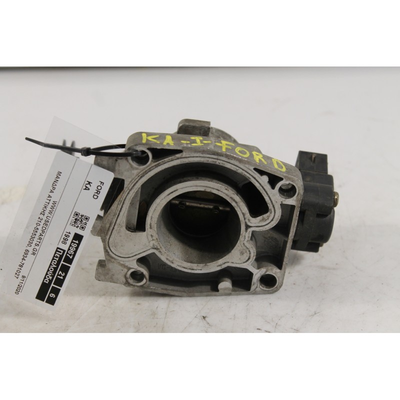 FORD - KA - Πεταλούδα γκαζιού - ΚΩΔΙΚΟΣ ΜΗΧΑΝΗΣ:  - ΚΥΒΙΚΑ:  - ΕΤΟΣ: 1998 - ΚΩΔ.ΚΑΤ/ΣΤΗ: 95BF98989.Μεταχειρισμένα ανταλλακτικά α