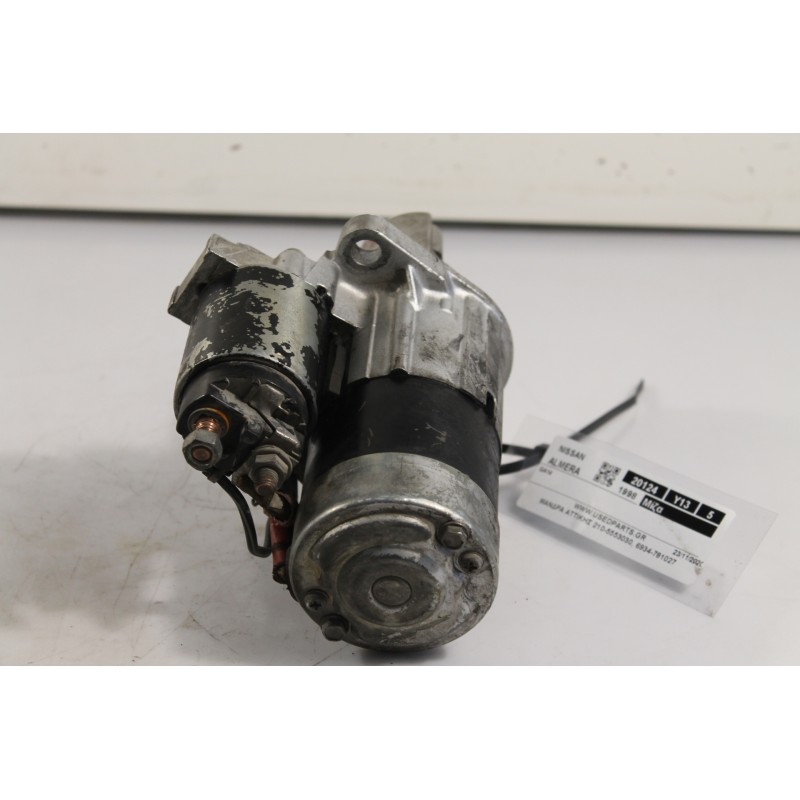 NISSAN - ALMERA - Μίζα -  - ΕΤΟΣ: 1998 - ΚΩΔ.ΚΑΤ/ΣΤΗ: 233001M216  M000T80285A .Μεταχειρισμένα ανταλλακτικά αυτοκινήτων www.usedp