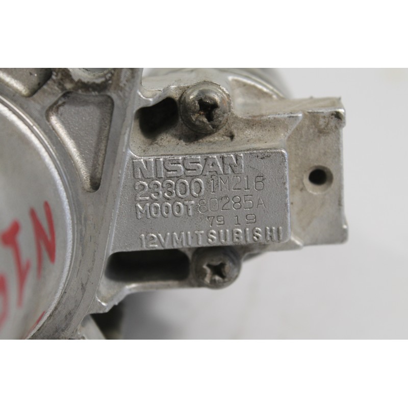 NISSAN - ALMERA - Μίζα -  - ΕΤΟΣ: 1998 - ΚΩΔ.ΚΑΤ/ΣΤΗ: 233001M216  M000T80285A .Μεταχειρισμένα ανταλλακτικά αυτοκινήτων www.usedp