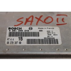 CITROEN - SAXO - Εγκέφαλος ECU -  - ΕΤΟΣ: 2000 - ΚΩΔ.ΚΑΤ/ΣΤΗ: 0261206246  9637838780.Μεταχειρισμένα ανταλλακτικά αυτοκινήτων www