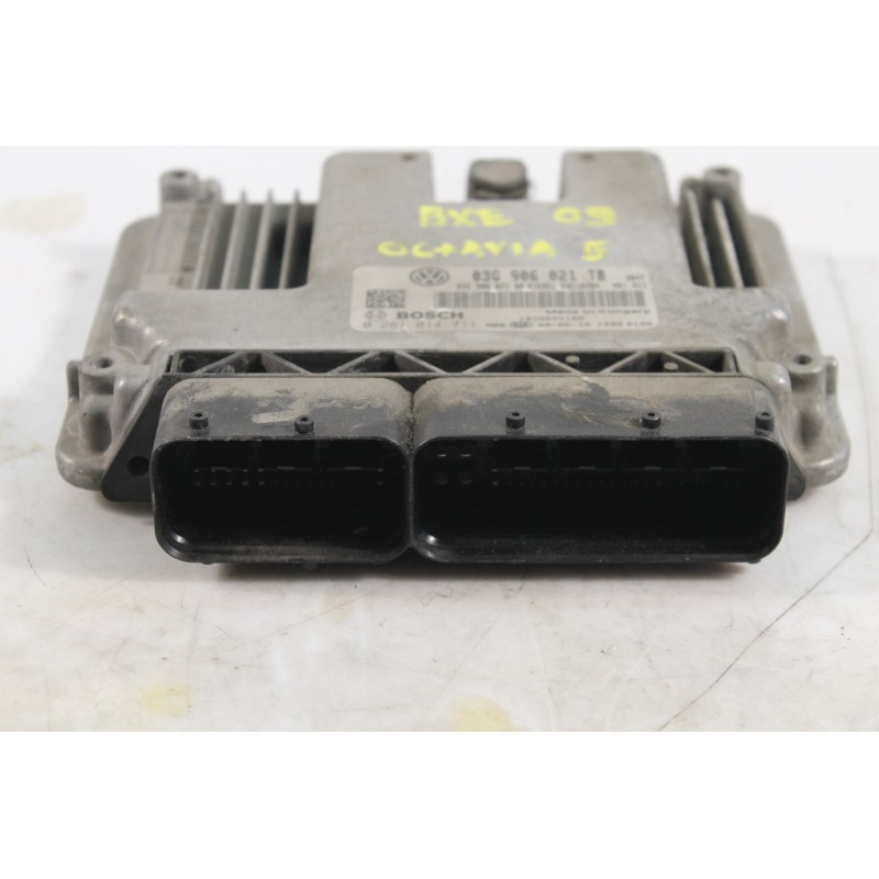 SKODA - OCTAVIA - Εγκέφαλος ECU -  - ΕΤΟΣ: 2004 - ΚΩΔ.ΚΑΤ/ΣΤΗ: 03G906021TB  0281014711 .Μεταχειρισμένα ανταλλακτικά αυτοκινήτων