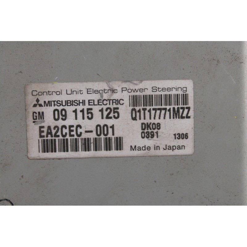 OPEL - CORSA - Εγκέφαλος ECU -  - ΕΤΟΣ: 2000 - ΚΩΔ.ΚΑΤ/ΣΤΗ: 09115125  Q1T17771MZZ.Μεταχειρισμένα ανταλλακτικά αυτοκινήτων www.us