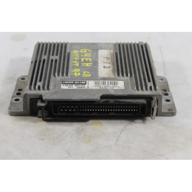 HYUNDAI - ACCENT - Εγκέφαλος ECU -  - ΕΤΟΣ: 1997 - ΚΩΔ.ΚΑΤ/ΣΤΗ: K103300110A  39110-22451.Μεταχειρισμένα ανταλλακτικά αυτοκινήτων