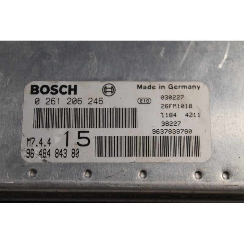 CITROEN - SAXO - Εγκέφαλος Kit -  - ΕΤΟΣ: 2000 - ΚΩΔ.ΚΑΤ/ΣΤΗ: 0261206246.Μεταχειρισμένα ανταλλακτικά αυτοκινήτων www.usedparts.g