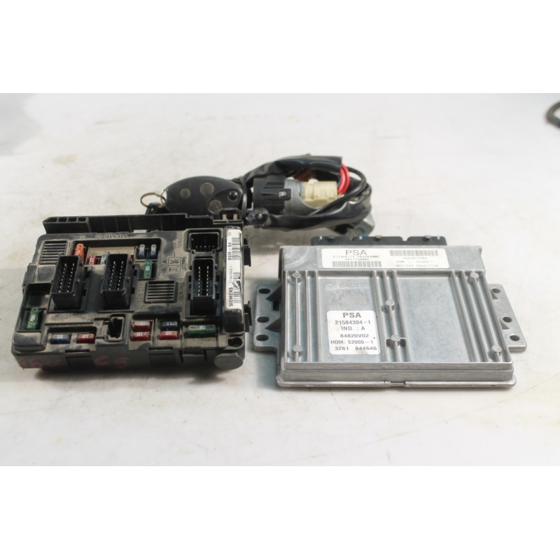 CITROEN - C5 - Εγκέφαλος Kit -  - ΕΤΟΣ: 2001 - ΚΩΔ.ΚΑΤ/ΣΤΗ: 9651708880  9644674980  T118470004F  9643498780-00.Μεταχειρισμένα αν