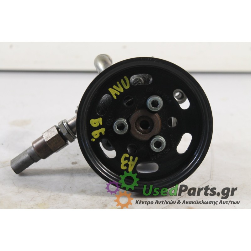 AUDI - A3 - Αντλία υδραυλικού τιμονιού - ΚΩΔΙΚΟΣ ΜΗΧΑΝΗΣ: AVU - ΚΥΒΙΚΑ:  - ΕΤΟΣ: 1999 - ΚΩΔ.ΚΑΤ/ΣΤΗ: 038145255A.Μεταχειρισμένα α