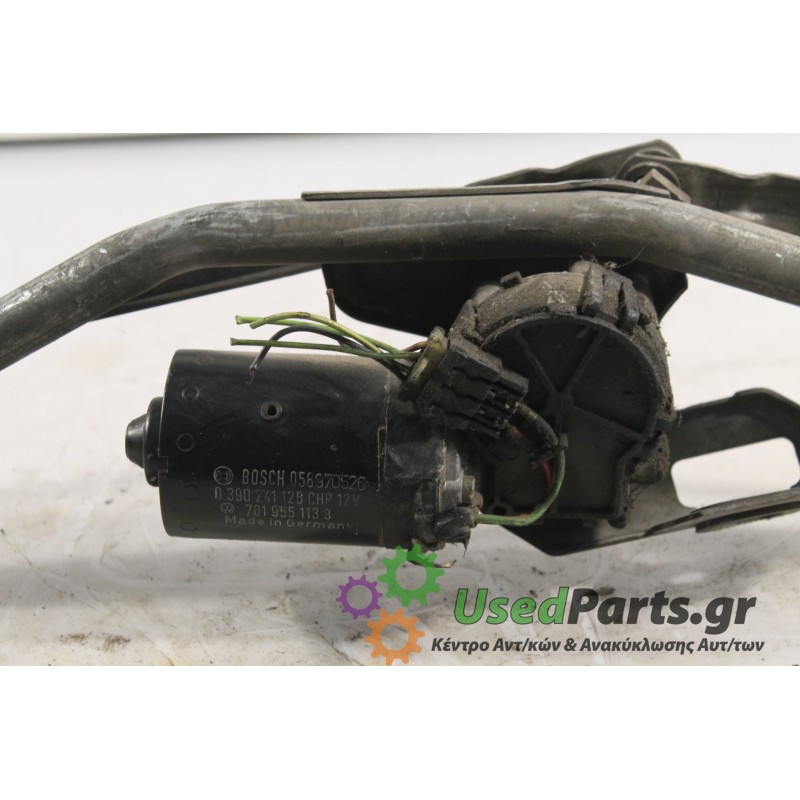 VW - T4 - Μοτέρ υαλοκαθαριστήρων -  - ΕΤΟΣ: 1997 - ΚΩΔ.ΚΑΤ/ΣΤΗ: 0390241125CHP  701955113B.Μεταχειρισμένα ανταλλακτικά αυτοκινήτω