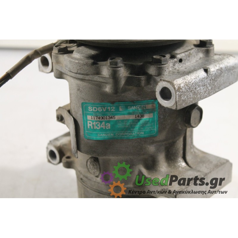 PEUGEOT - 307 - Κομπρεσέρ AC -  - ΕΤΟΣ: 2001 - ΚΩΔ.ΚΑΤ/ΣΤΗ: 1174901345.Μεταχειρισμένα ανταλλακτικά αυτοκινήτων www.usedparts.gr.