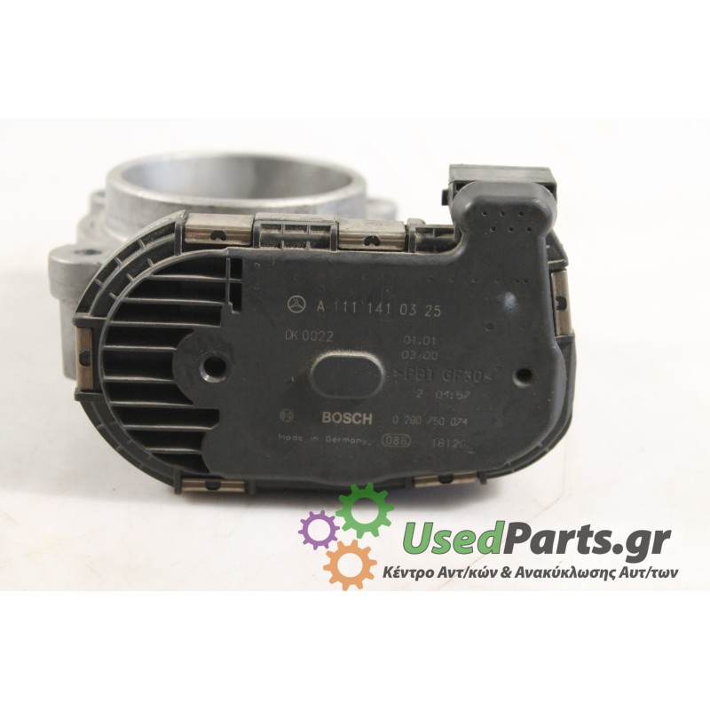 MERCEDES - W203 - Πεταλούδα γκαζιού - ΚΩΔΙΚΟΣ ΜΗΧΑΝΗΣ:  - ΚΥΒΙΚΑ:  - ΕΤΟΣ: 2000 - ΚΩΔ.ΚΑΤ/ΣΤΗ: A1111410325  0280750074.Μεταχειρι