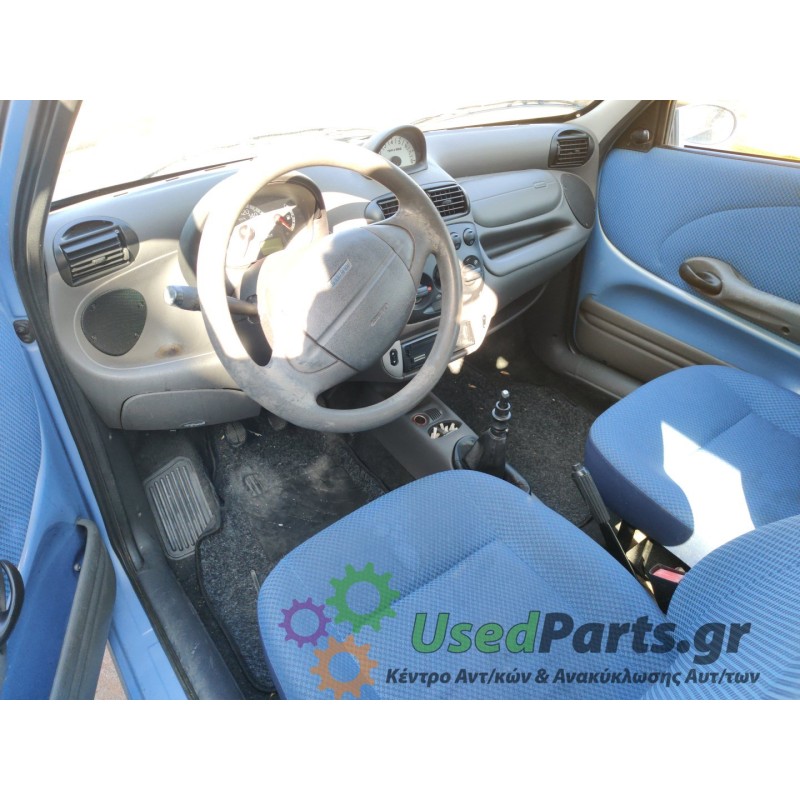 FIAT - SEICENTO - Ολόκληρο Αυτοκίνητο - 2ΠΟΡΤΟ - ΚΩΔΙΚΟΣ ΜΗΧΑΝΗΣ: 187A1000 - ΚΥΒΙΚΑ: 1108 - ΕΤΟΣ: 2002