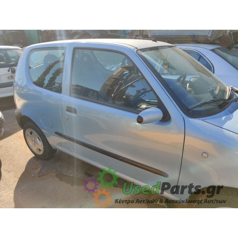 FIAT - SEICENTO - Ολόκληρο Αυτοκίνητο - 2ΠΟΡΤΟ - ΚΩΔΙΚΟΣ ΜΗΧΑΝΗΣ: 187A1000 - ΚΥΒΙΚΑ: 1108 - ΕΤΟΣ: 2002