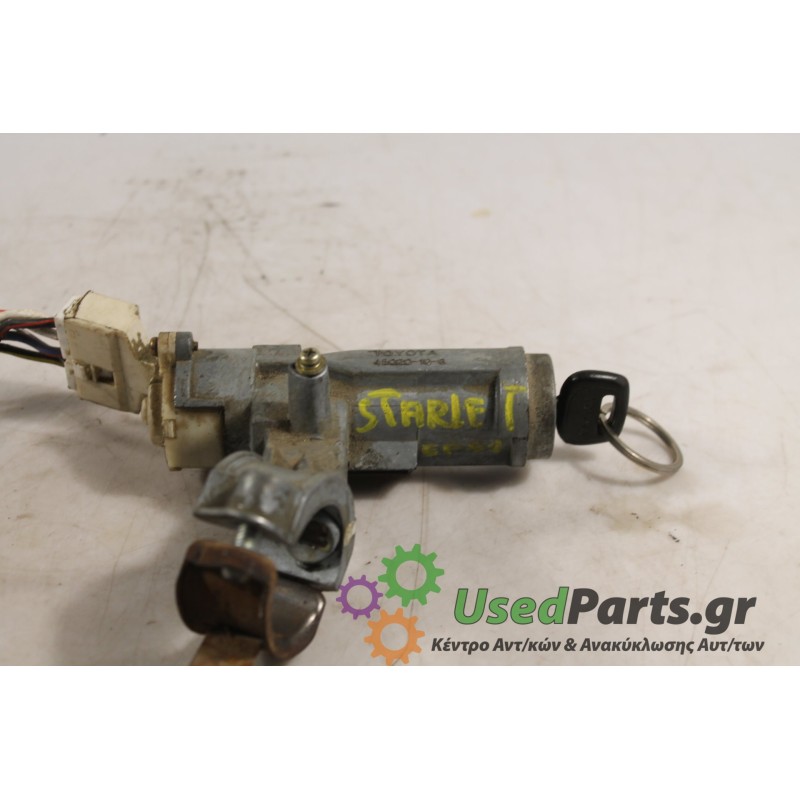 TOYOTA - STARLET - Κλειδαριά τιμονιού -  - ΘΕΣΗ:  - ΕΤΟΣ: 1989 - ΚΩΔ.ΚΑΤ/ΣΤΗ: 45020-10-6.Μεταχειρισμένα ανταλλακτικά αυτοκινήτων